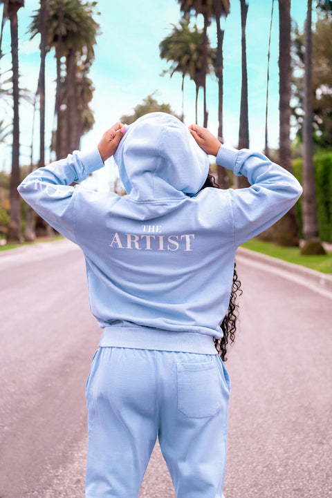 The Artist Collection Baby Blue Hoodie